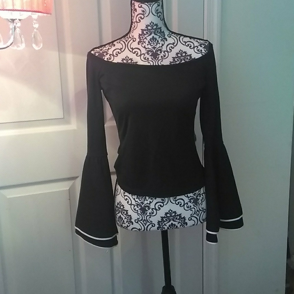 Off Shoulder black top